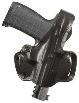 Desantis Thumb Break Mini Slide Belt Holster Fits Keltec PMR30 Right Hand Leather Material Black Finish 085BAZ9Z0